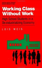 Working class without work : high school students in a de-industrializing economy /