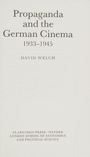 Propaganda and the German cinema 1933-1945 /