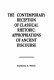 The contemporary reception of classical rhetoric : appropriations of ancient discourse /
