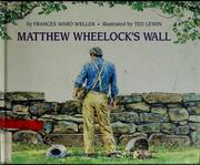 Matthew Wheelock's wall /