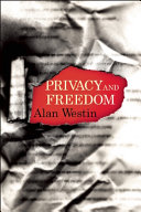 Privacy and freedom /