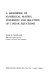 A handbook of numerical matrix inversion and solution of linear equations