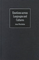 Emotions across languages and cultures : diversity and universals /