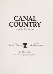 Canal country : Utica to Binghamton /