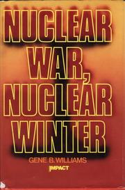 Nuclear war, nuclear winter /