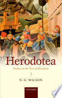 Herodotea : studies on the text of Herodotus /