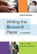 Writing the research paper : a handbook /