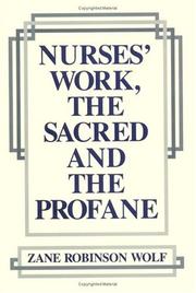 Nurses' work : the sacred and the profane /