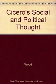 Cicero's social and political thought /