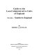 Guide to the local administrative units of England /