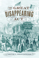 The great disappearing act : Germans in New York City, 1880-1930 /