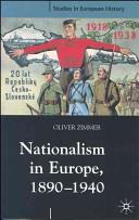 Nationalism in Europe, 1890-1940 /