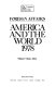 America and the world 1978 /