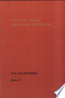 Asymptotic methods and singular perturbations : [proceedings of the Symposium in Applied Mathematics of the American Mathematical Society and the Society for Industrial and Applied Mathematics held in New York City, April 11-12, 1976 /