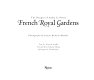 French royal gardens : the designs of André Le Nôtre /