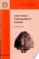 Lower Triassic Temnospondyli of Tasmania