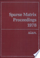 Sparse matrix proceedings 1978 /
