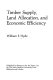 Timber supply, land allocation, and economic efficiency /