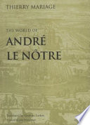 The world of André Le Nôtre /