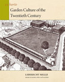 Garden culture of the twentieth century /