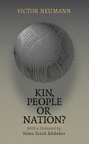 Kin, people or nation? : on European political identities /