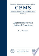 Approximation with rational functions /