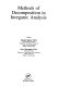 Methods of decomposition in inorganic analysis /